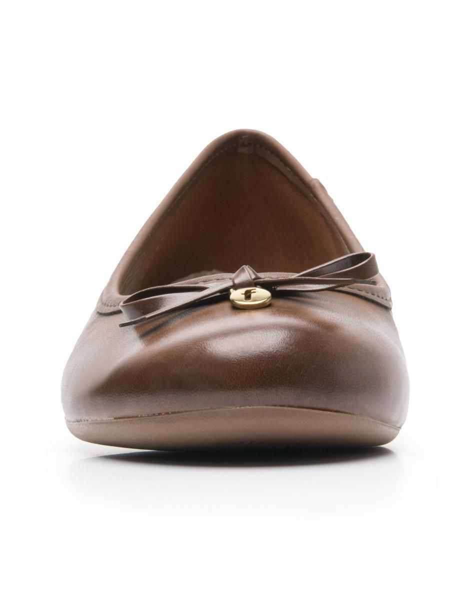 Balerina de piel para mujer 7