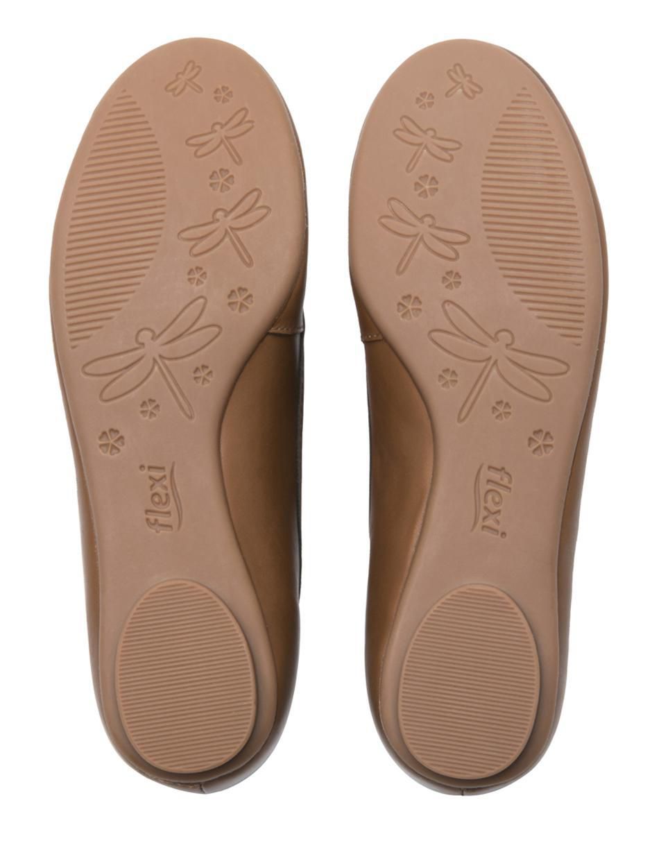 Balerina de piel para mujer 9