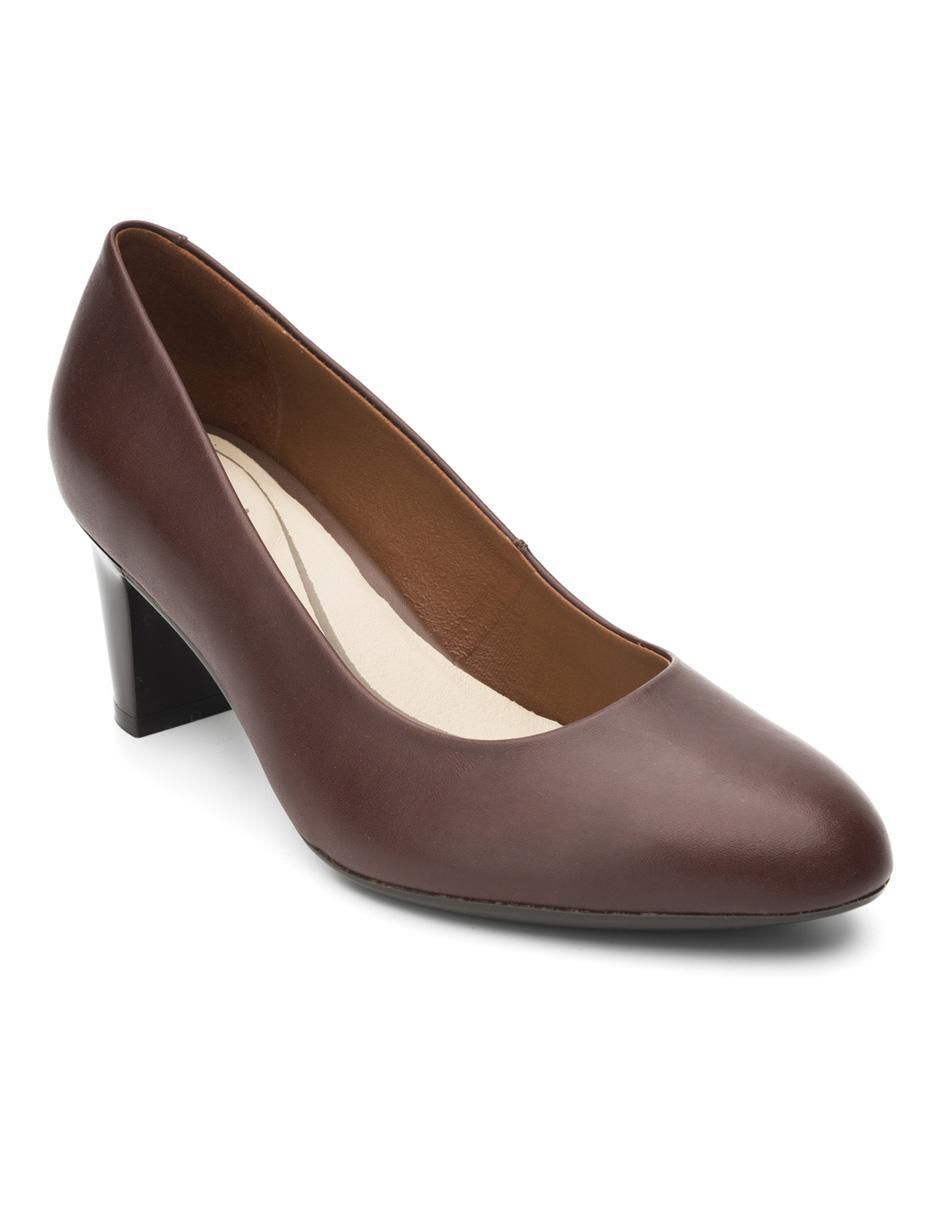 Zapatilla de piel