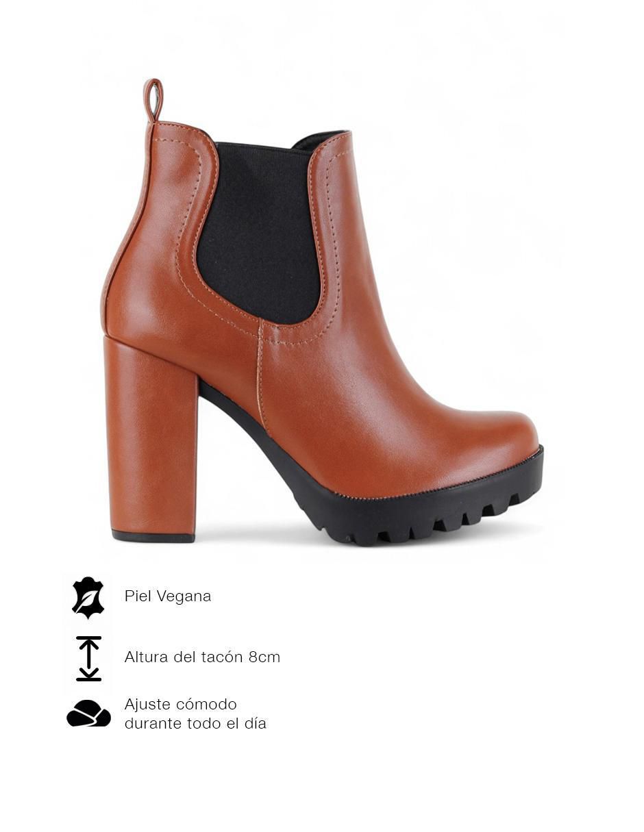 Botín arriba del tobillo Rbcloudsteps de piel vegana para mujer 3