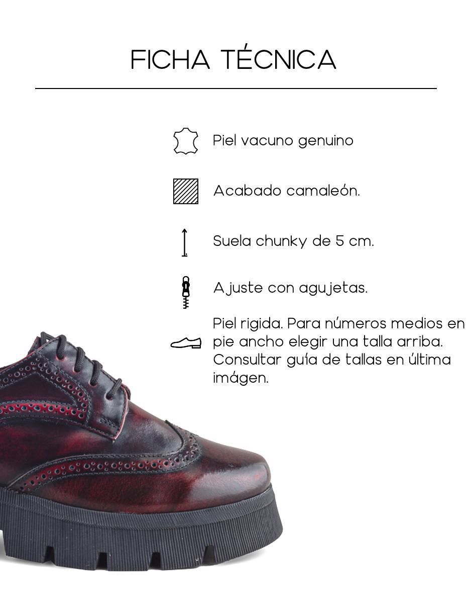 Zapato de piel para mujer 6