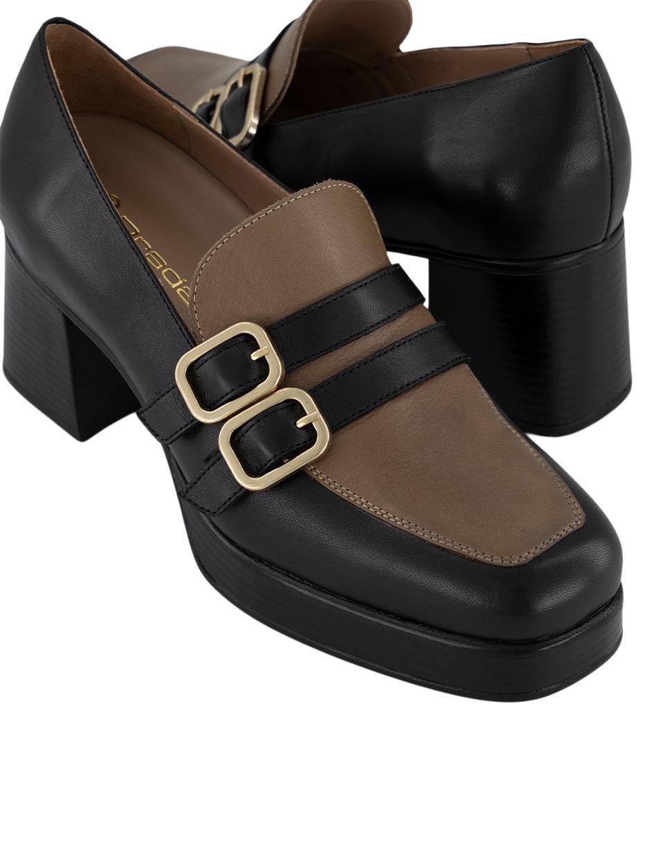 Zapatilla de piel 4