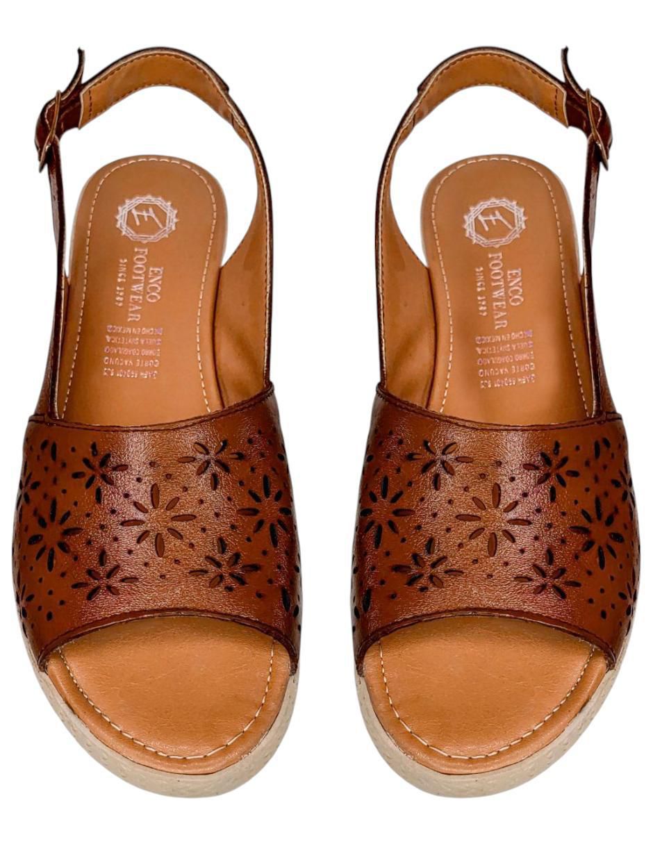 "sandalia" enco footwear casual no aplica "para mujer"
