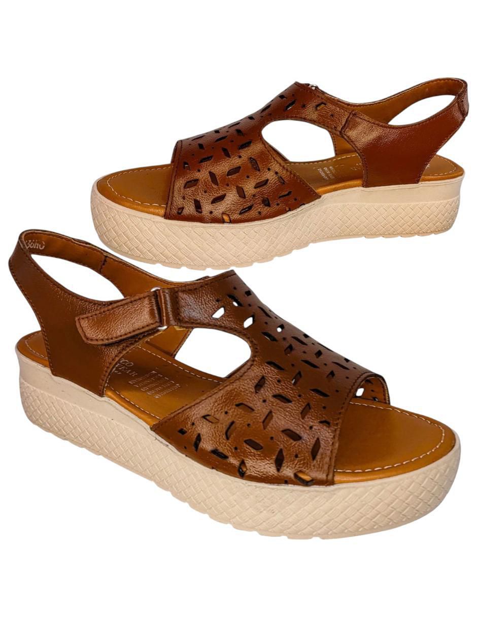 "sandalia" enco footwear casual no aplica "para mujer"