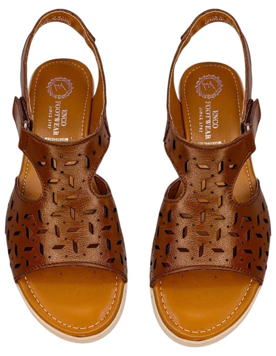 "sandalia" enco footwear casual no aplica "para mujer"