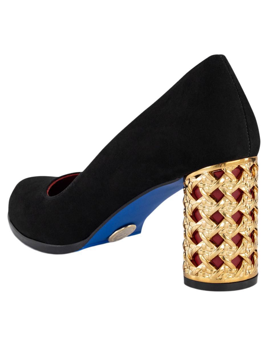 Zapatilla de piel 3