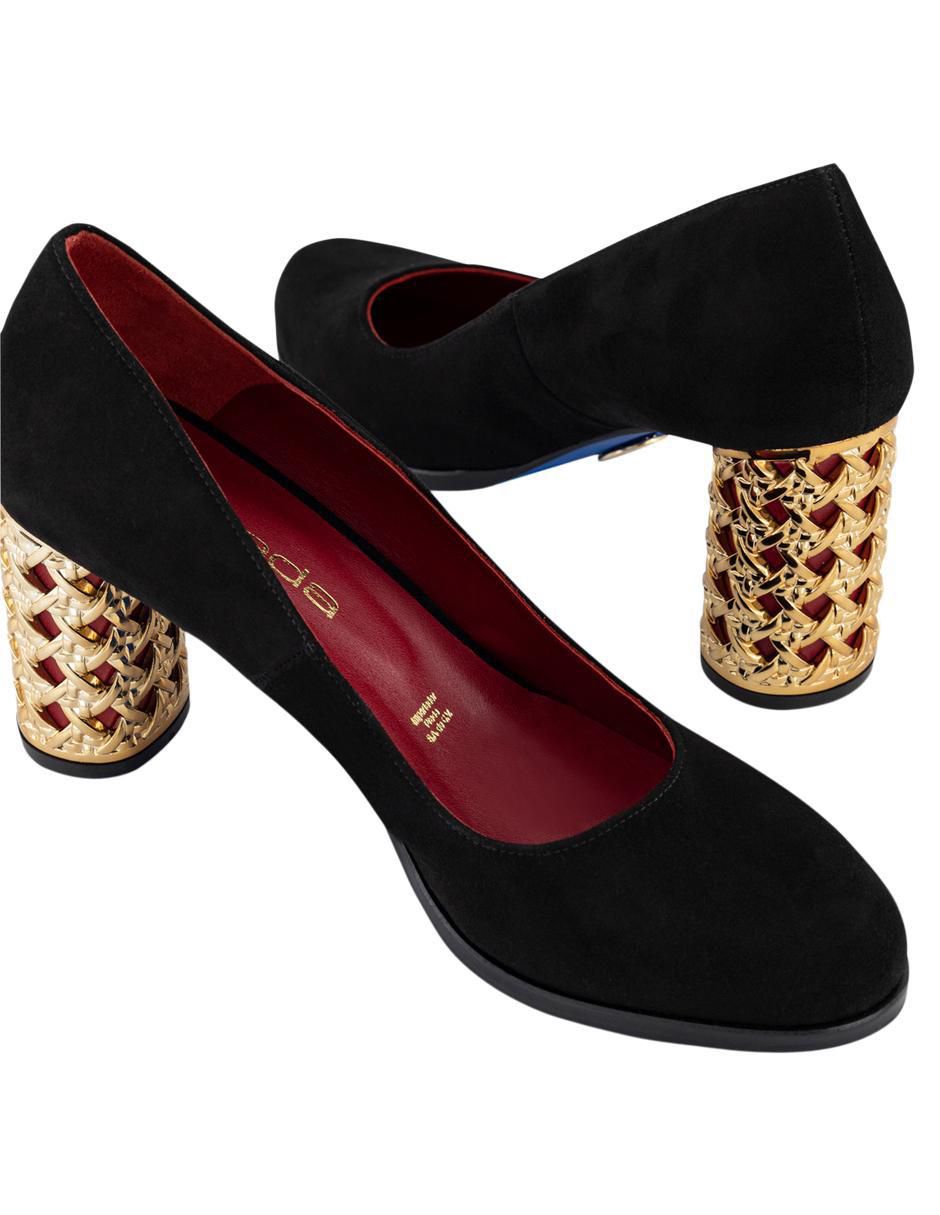 Zapatilla de piel 4