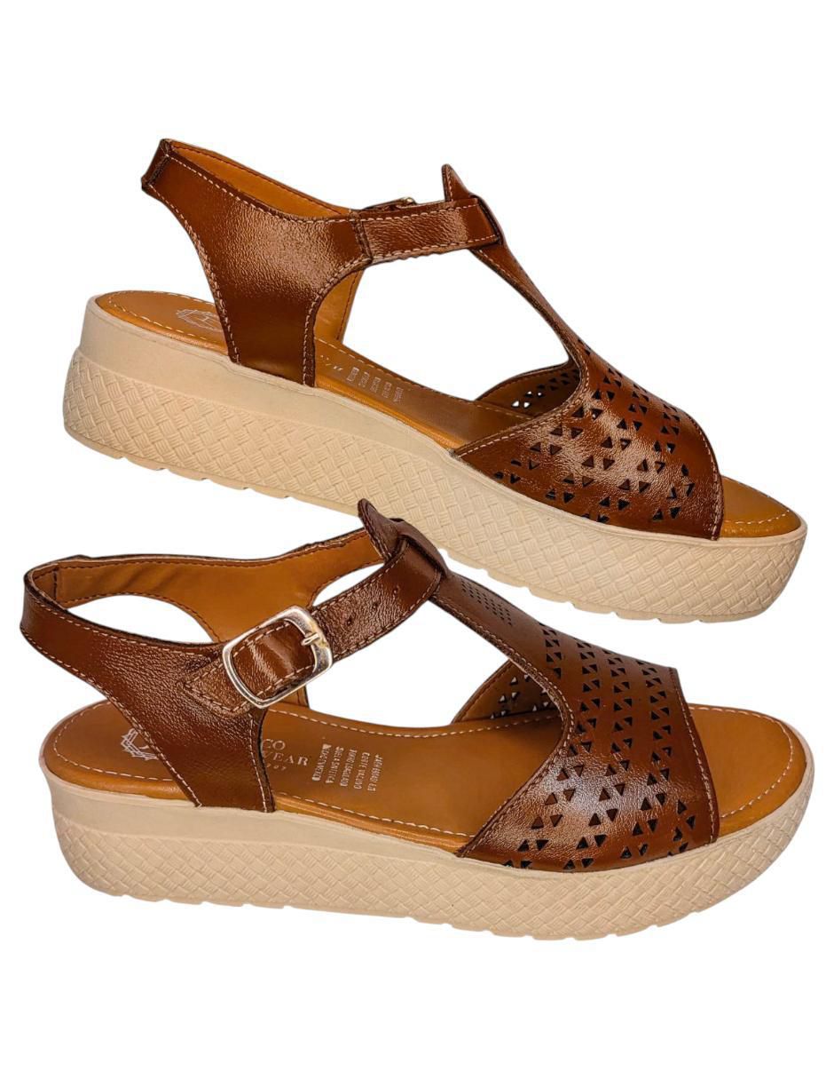 "sandalia" enco footwear casual no aplica "para mujer"