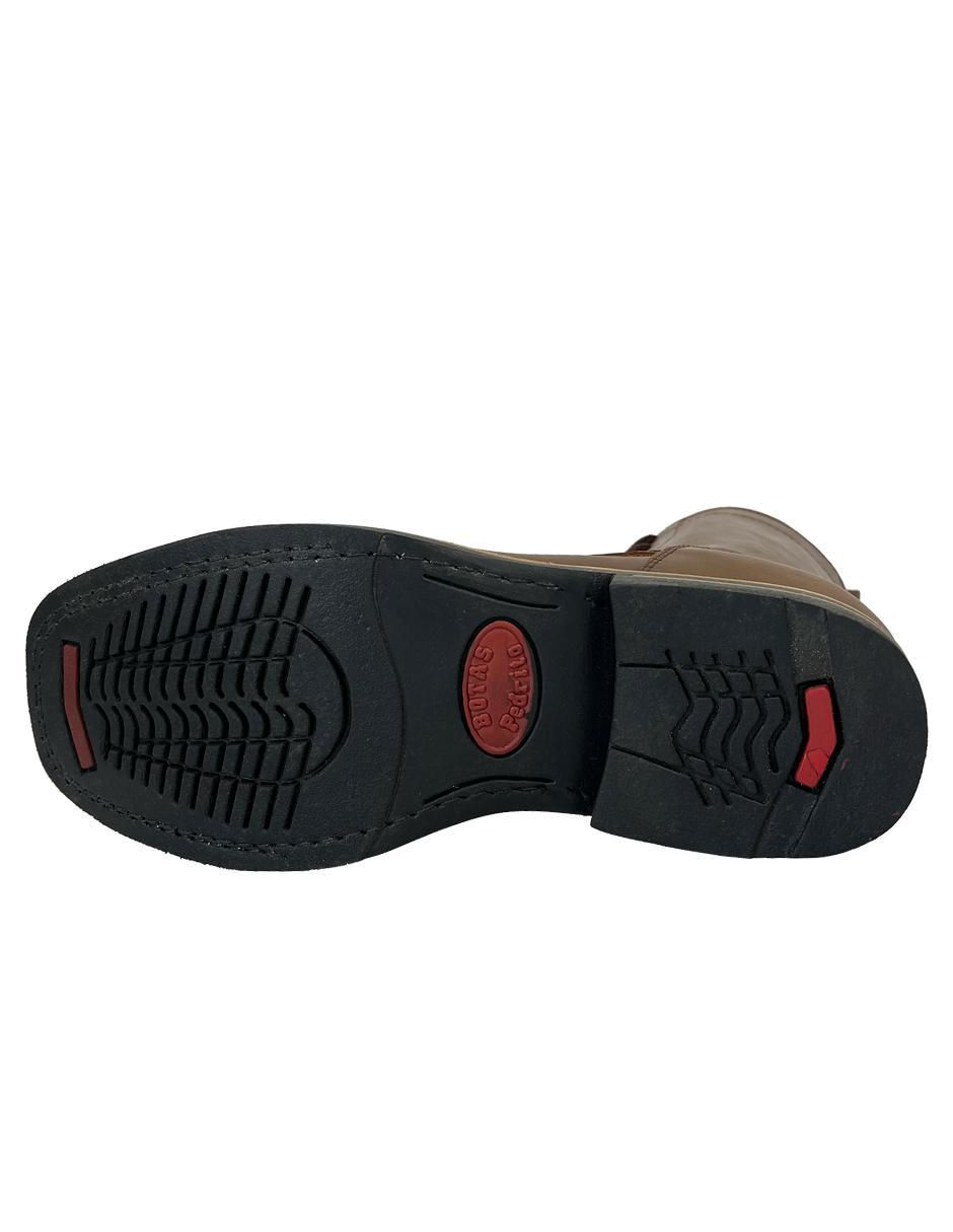 Bota cowboy media pierna Vaquero de piel bovino para mujer 6
