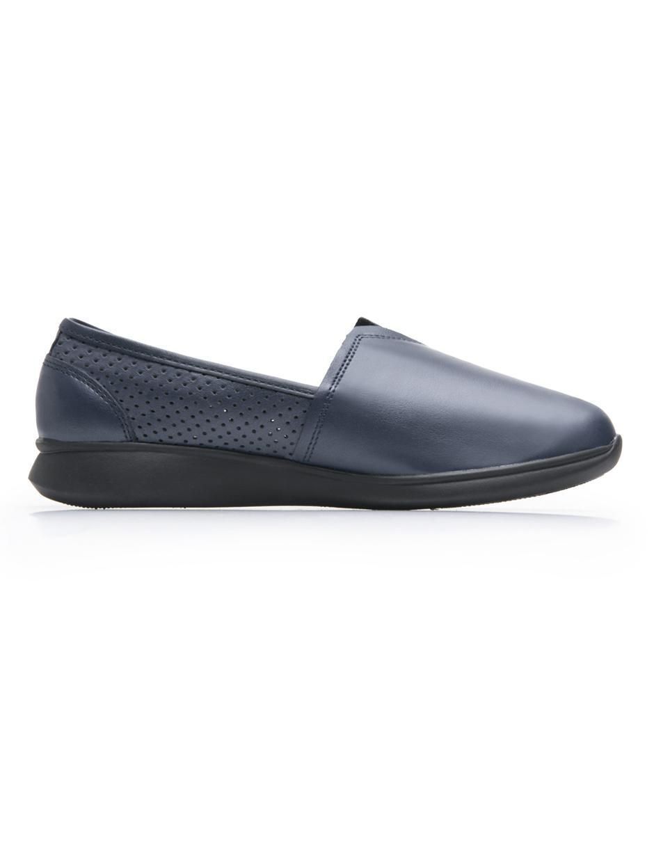 Balerina de piel para mujer