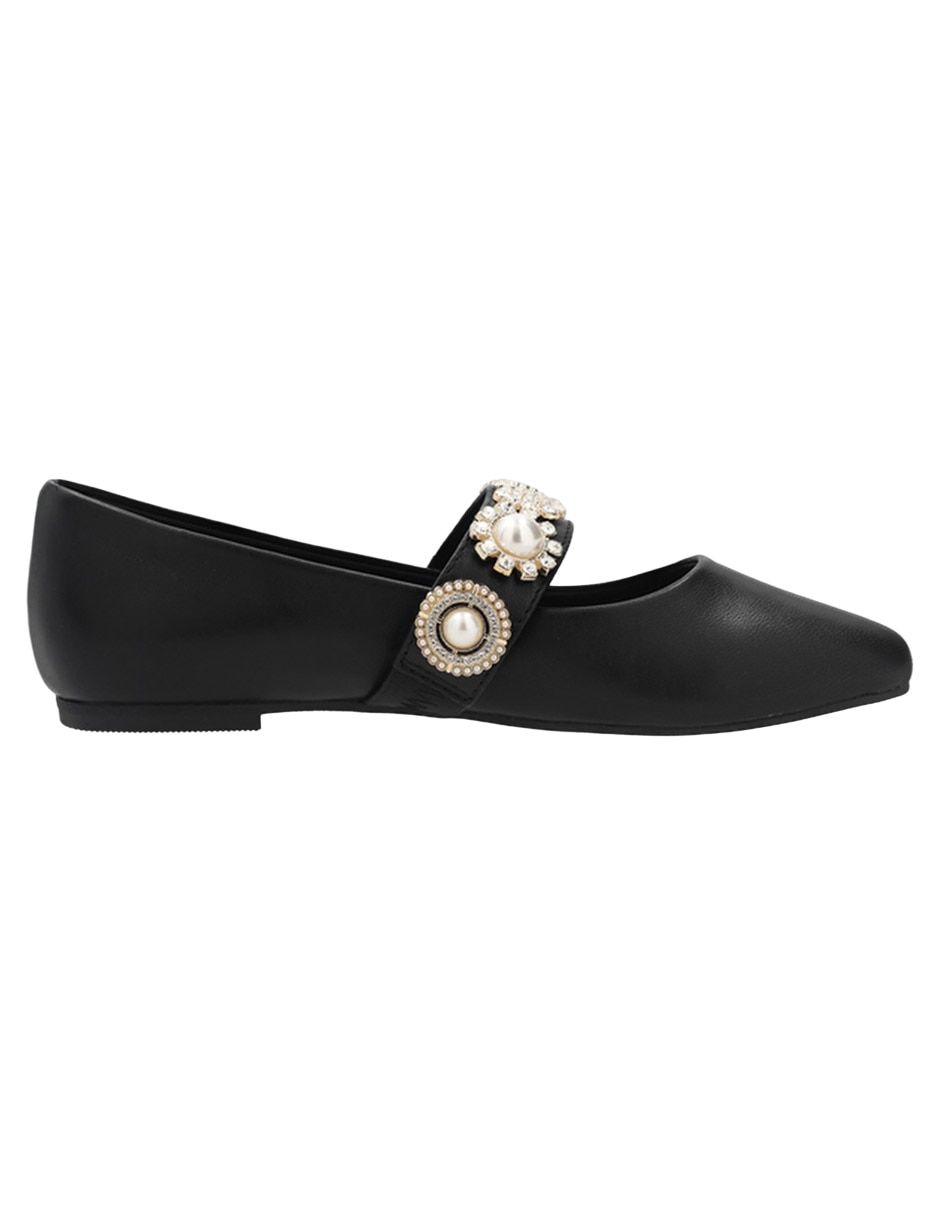 Balerina de piel para mujer 4