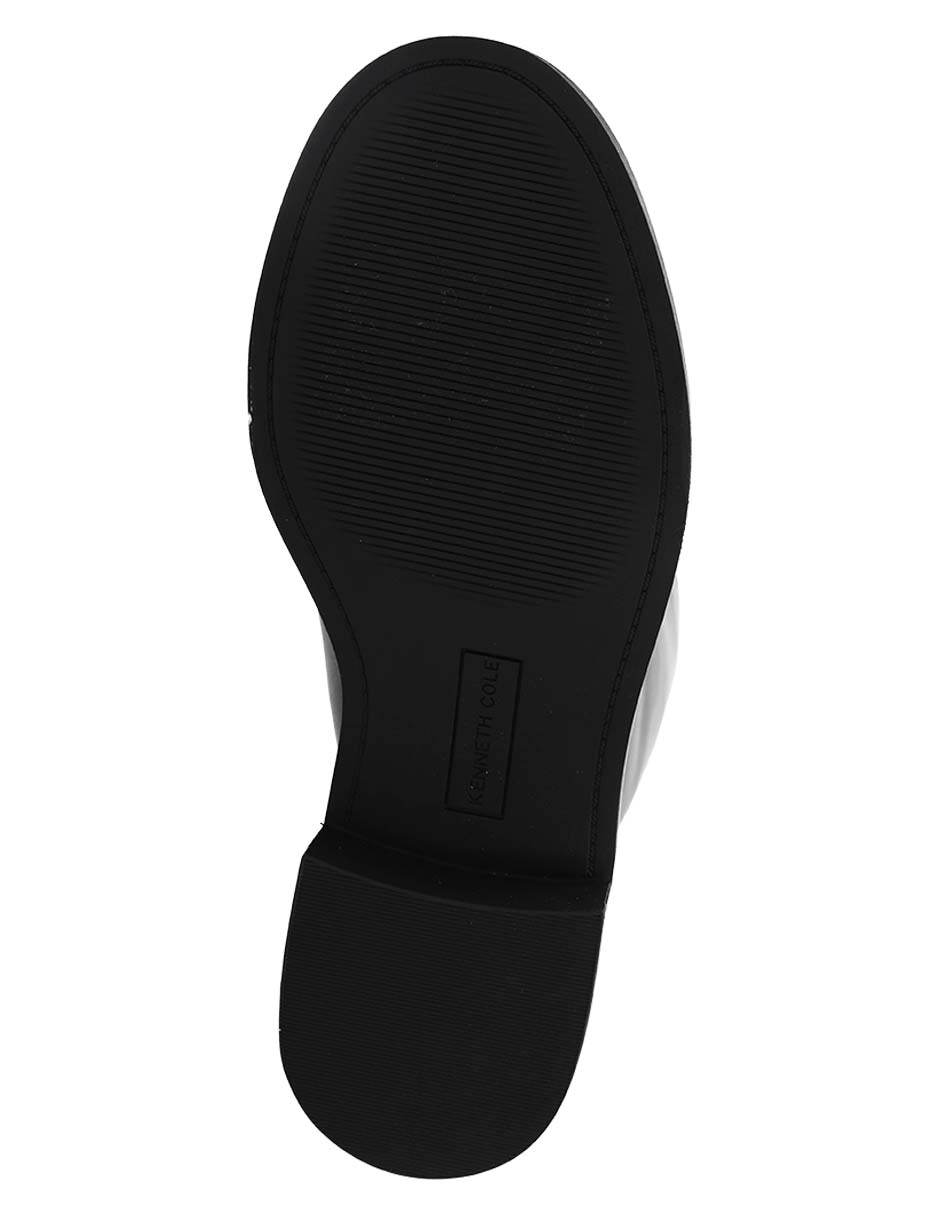 Bota abajo de la rodilla de piel para mujer 5