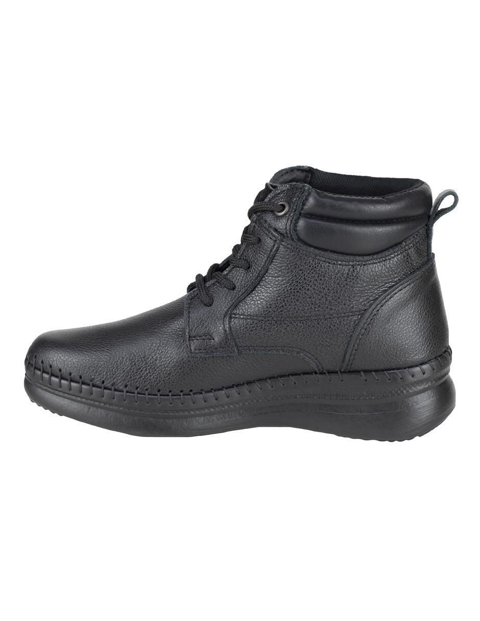 Bota al tobillo de piel para mujer 3