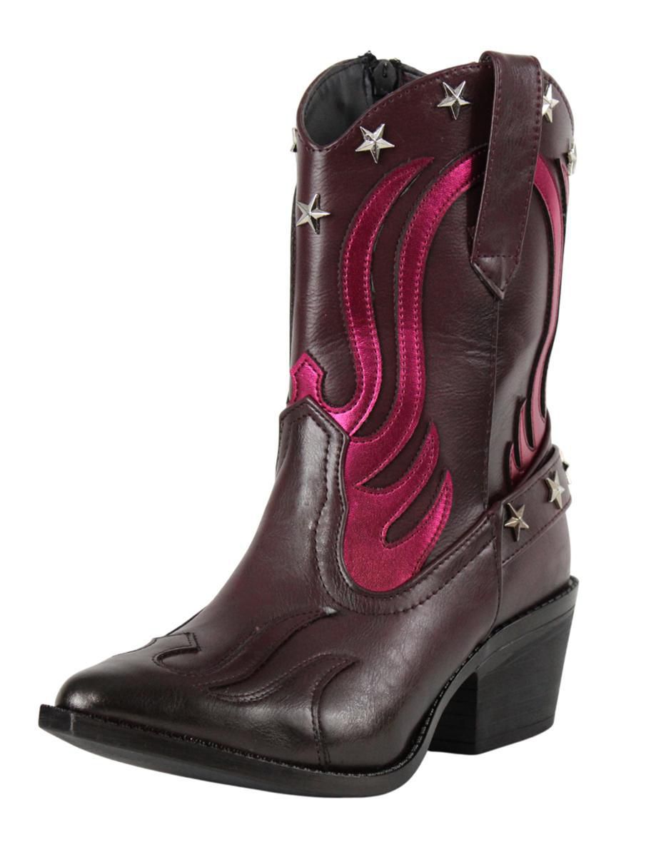 Bota arriba del tobillo Cowboy para mujer 4
