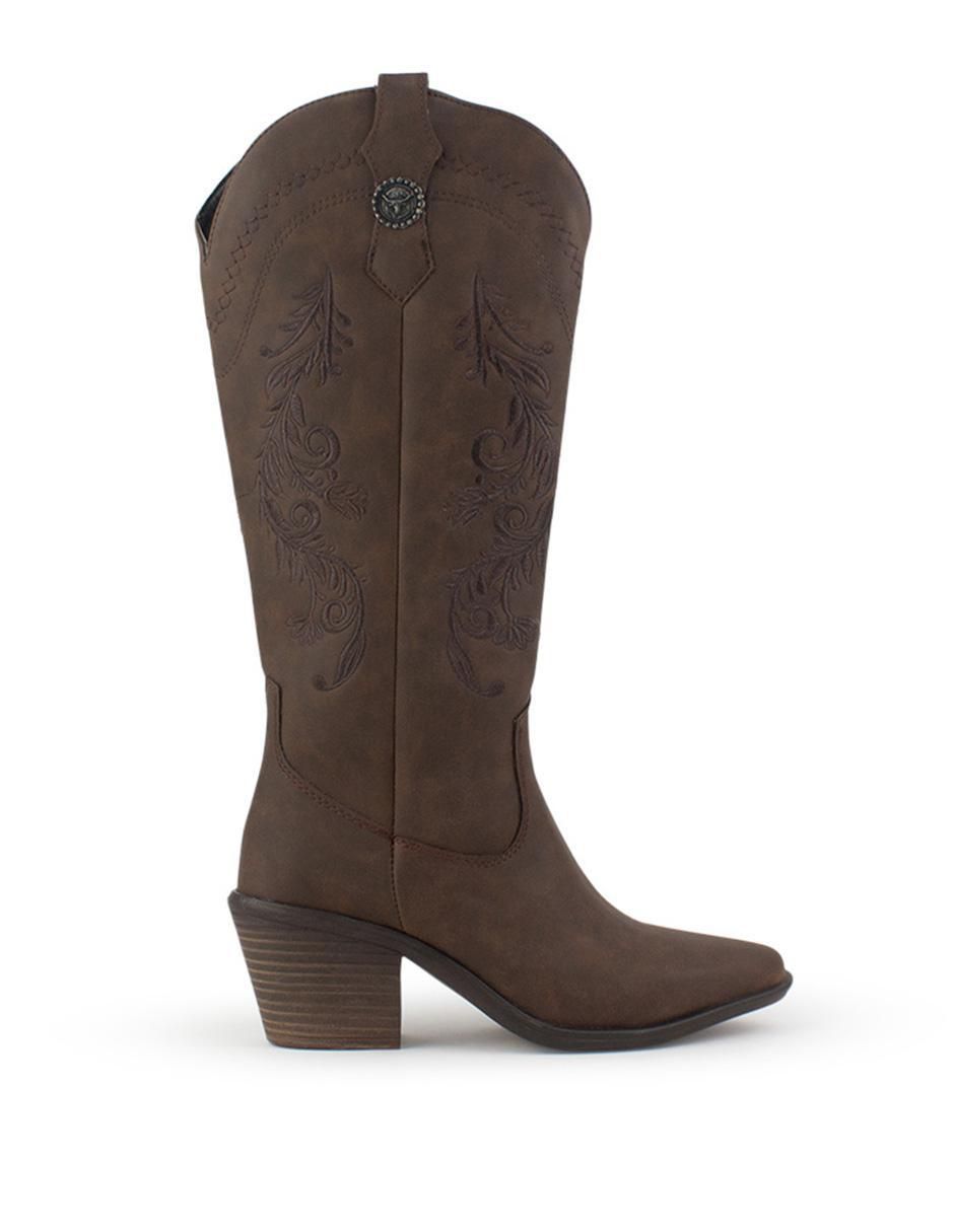 Bota cowboy abajo de la rodilla para mujer 2