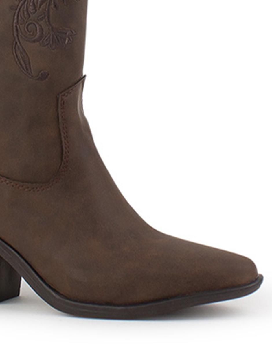 Bota cowboy abajo de la rodilla para mujer 5