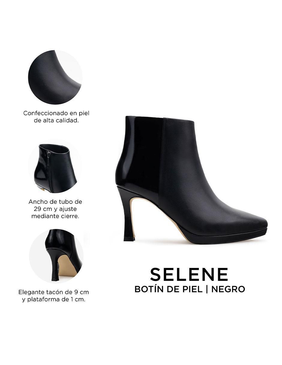 Botín al tobillo Selene de piel para mujer 2