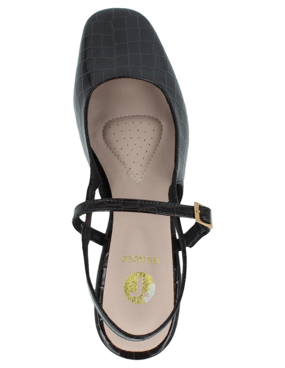 Balerina Xgales 4121 de charol para mujer 5