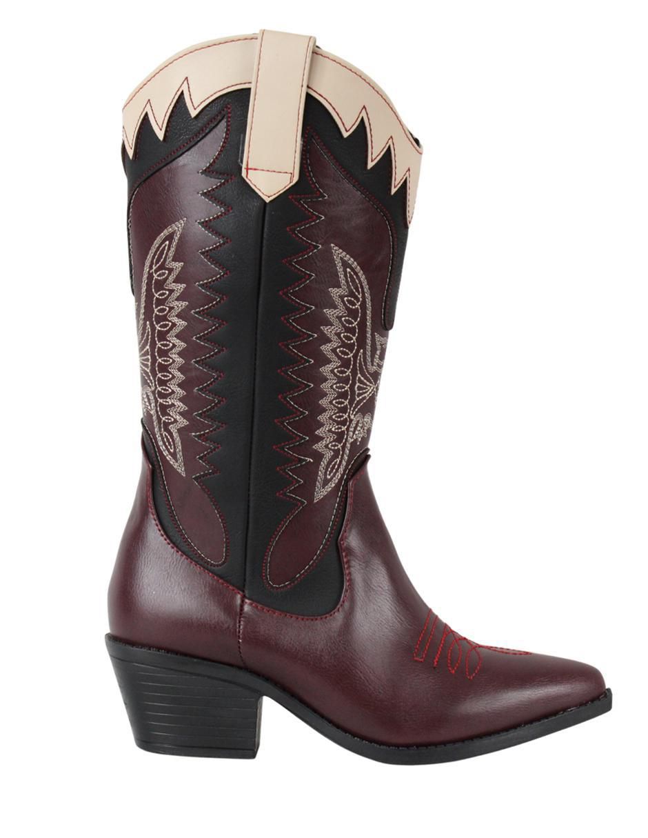 Bota cowboy abajo de la rodilla Vaqueras para mujer Bota cowboy abajo de la rodilla Vaqueras para mujer