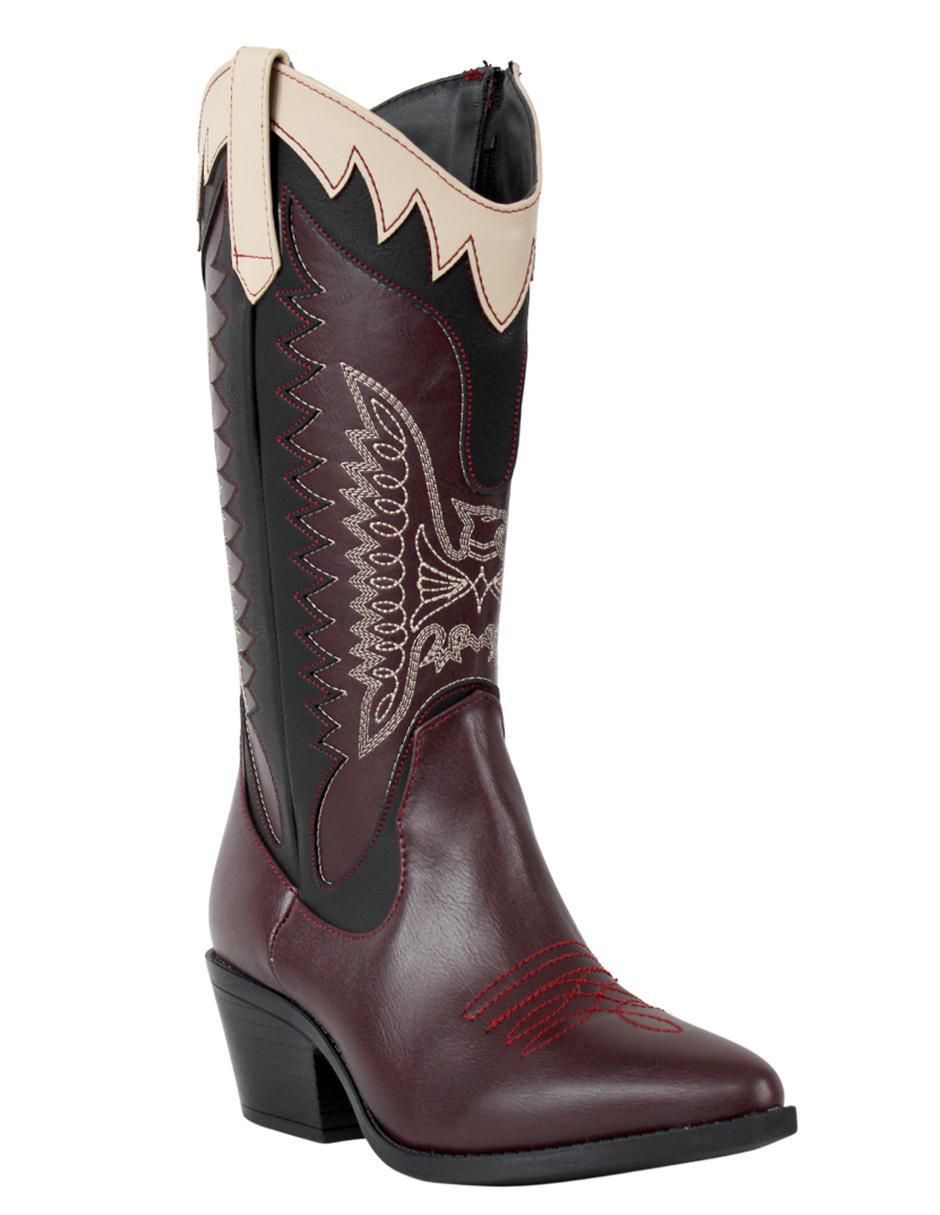Bota cowboy abajo de la rodilla Vaqueras para mujer 2