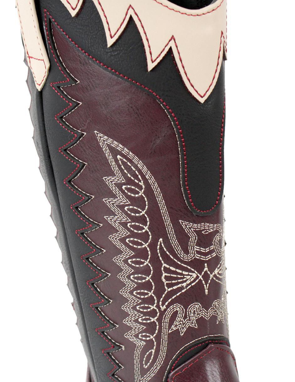 Bota cowboy abajo de la rodilla Vaqueras para mujer 7