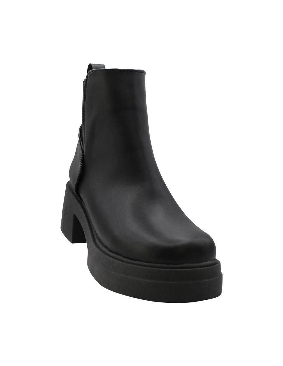 Botín arriba del tobillo de piel para mujer 5