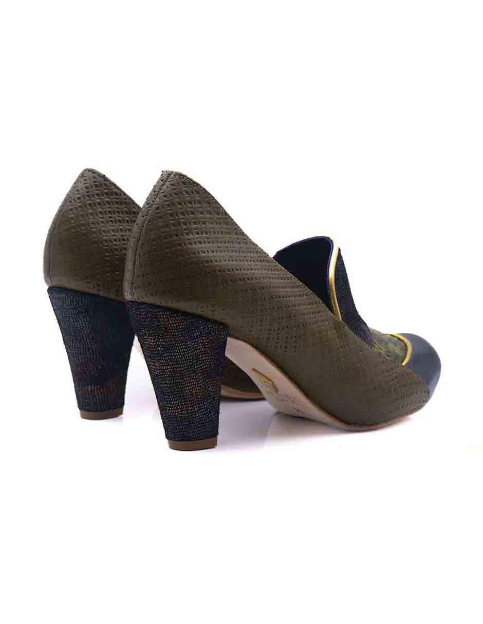 Zapatilla de piel 3
