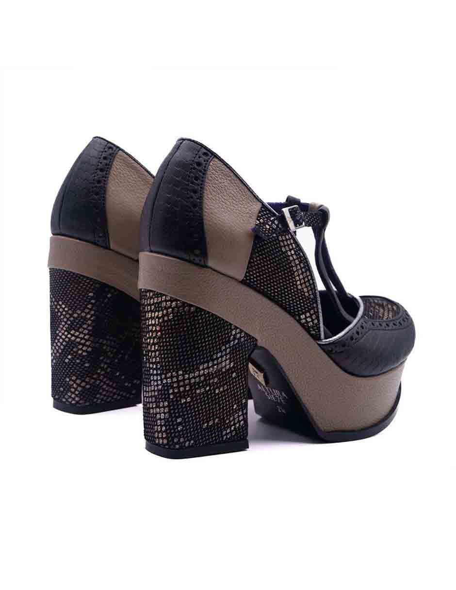 Zapatilla de piel 3