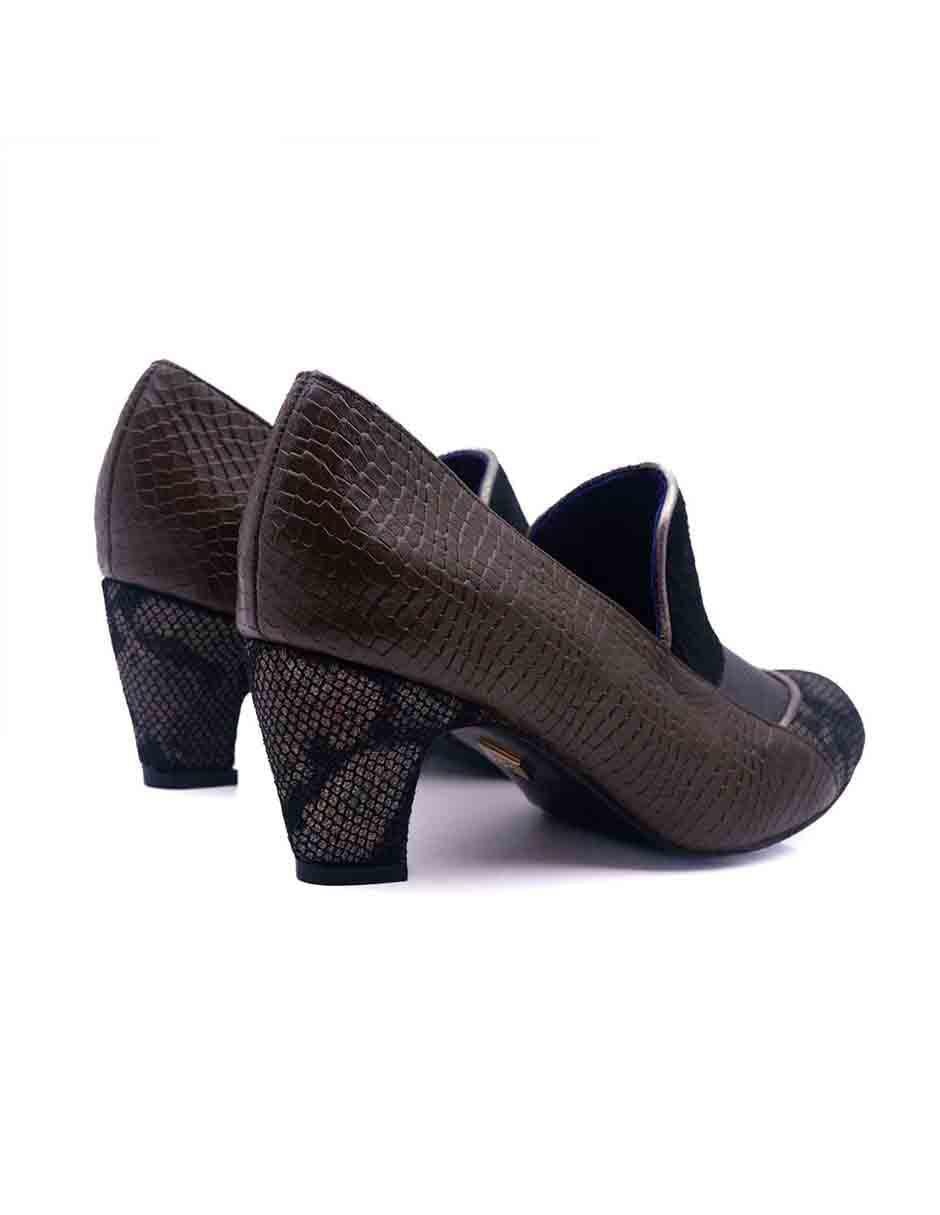 Zapatilla de piel 3
