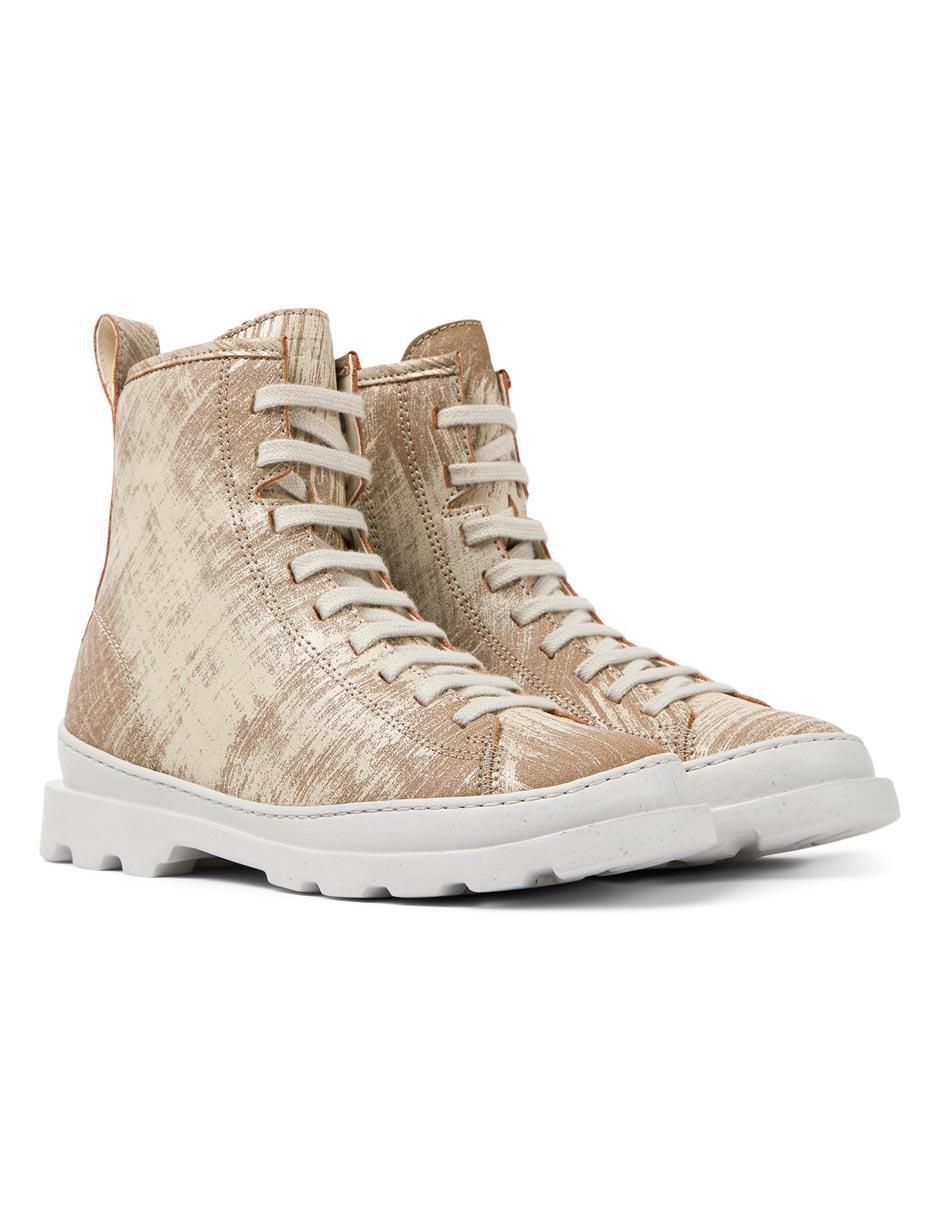 Bota arriba del tobillo Brutus de piel para mujer 5