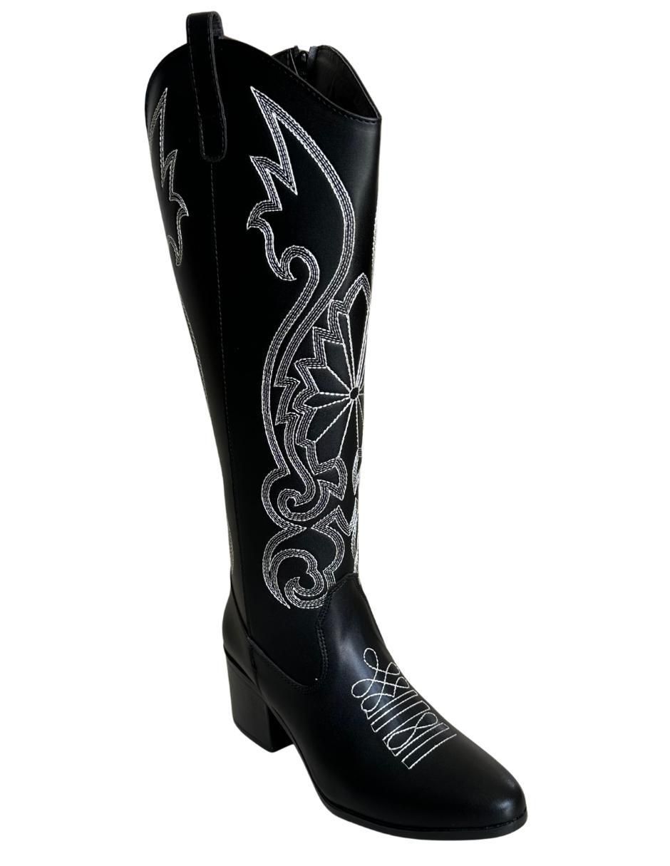 Bota cowboy abajo de la rodilla para mujer 3