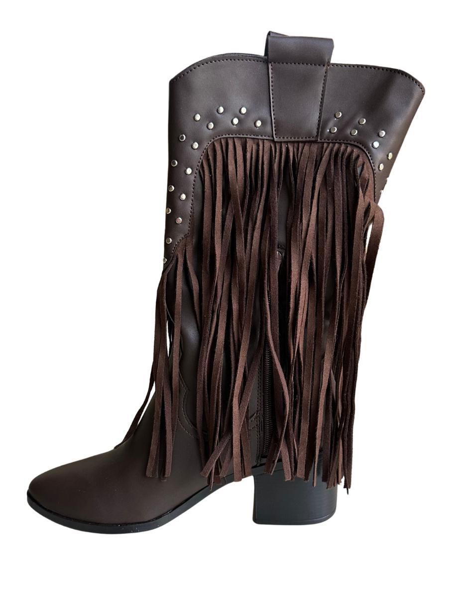 Bota cowboy abajo de la rodilla para mujer 2