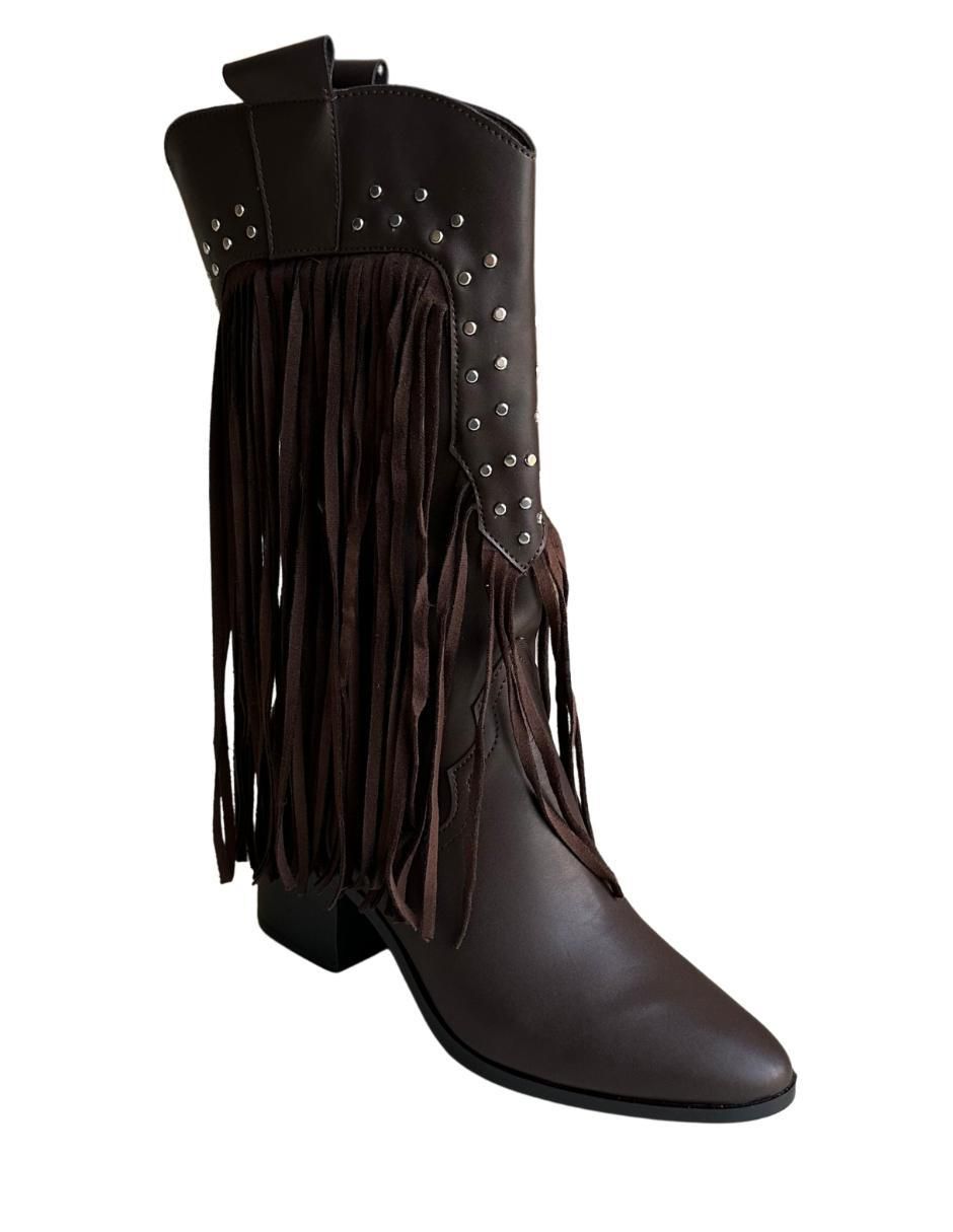 Bota cowboy abajo de la rodilla para mujer 3