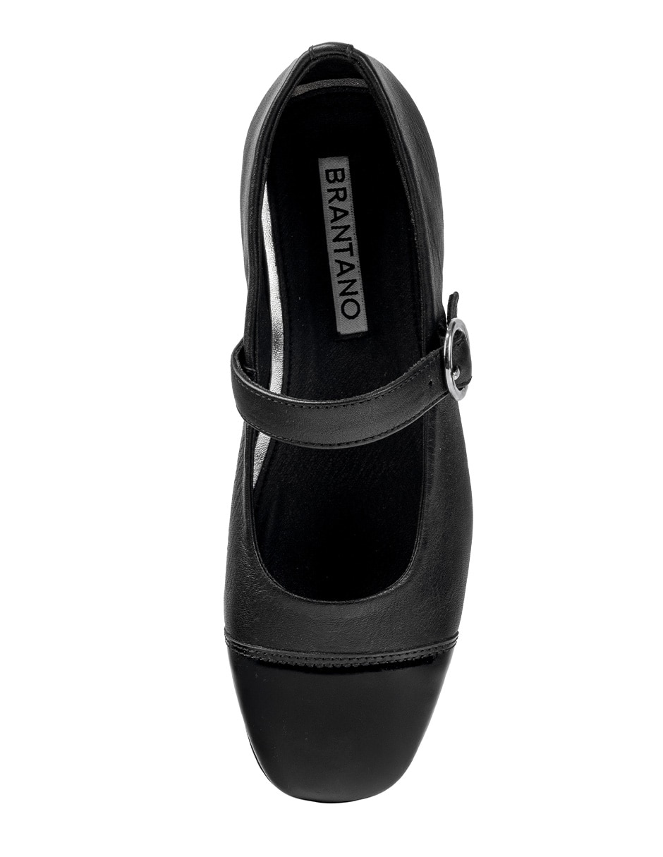 Balerina Dorothy de piel para mujer 5