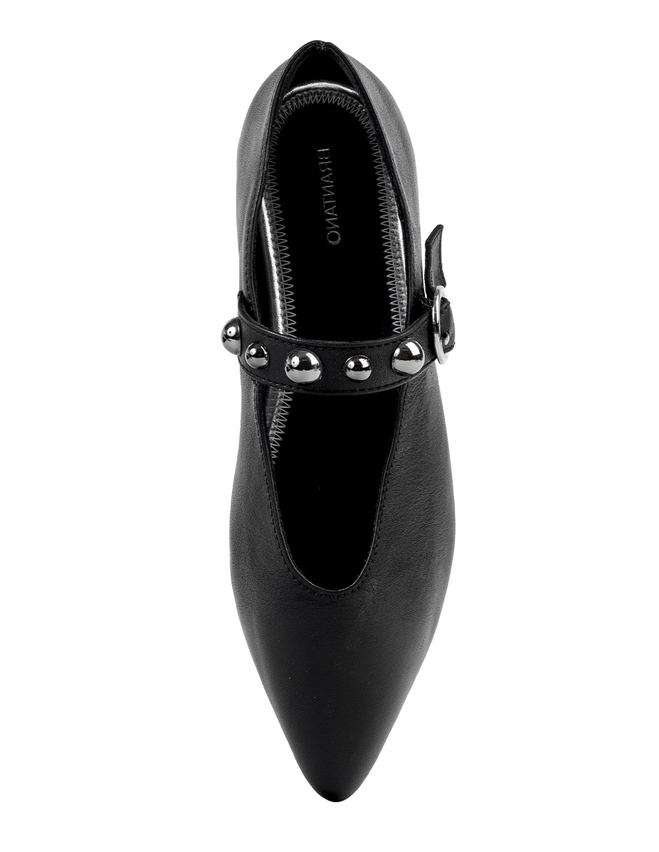 Balerina Matilda de piel para mujer 5
