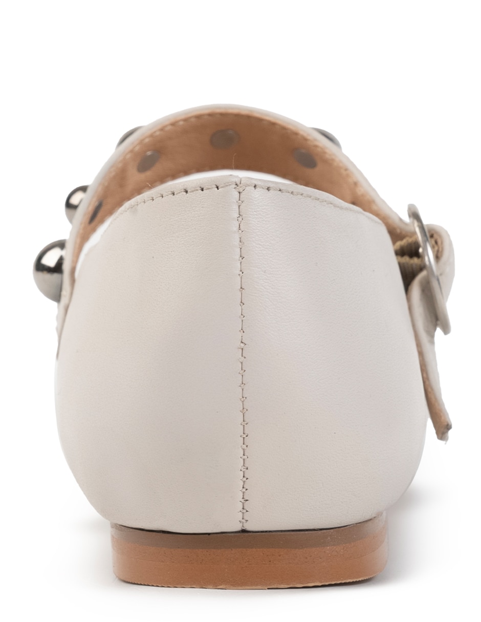 Balerina Matilda de piel para mujer 4