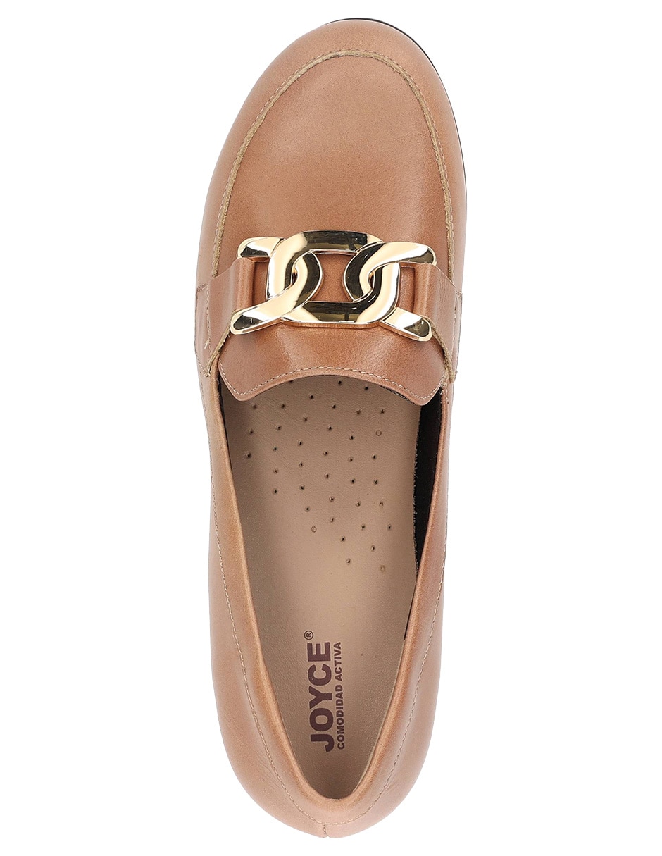 Mocasín de piel para mujer 5