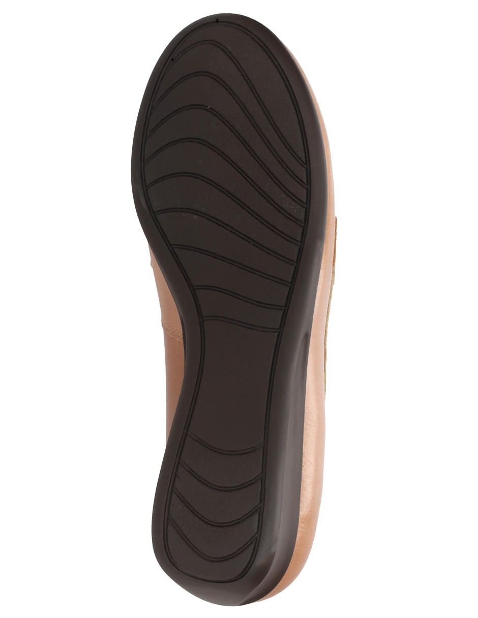 Mocasín de piel para mujer 6