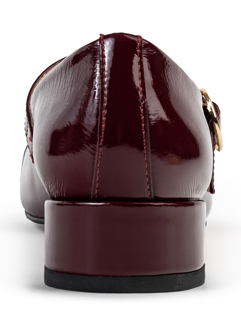 Balerina Dorothy de piel para mujer 4