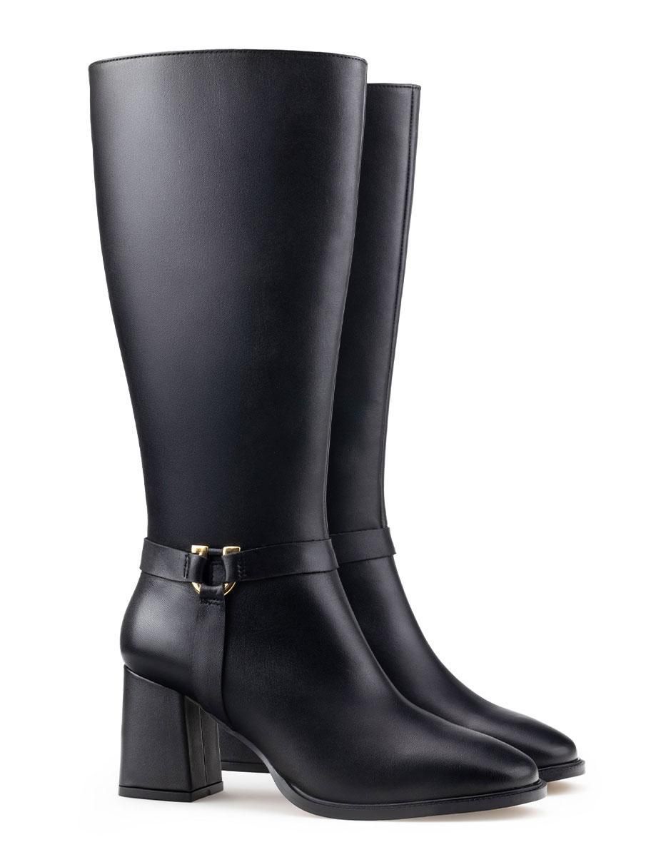 Bota a la rodilla de piel para mujer 5
