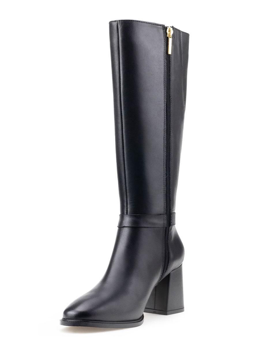 Bota a la rodilla de piel para mujer 7