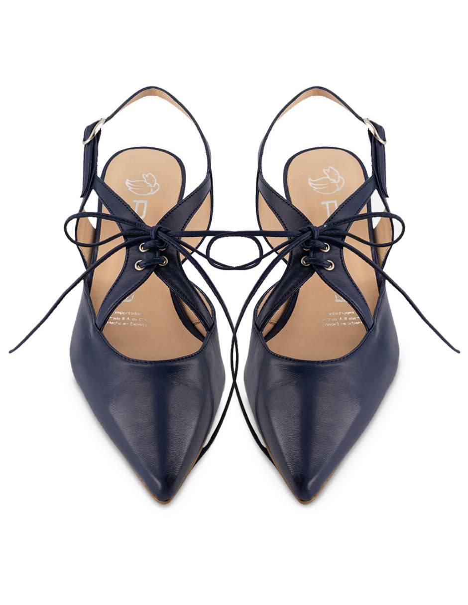 Zapatilla de piel 5