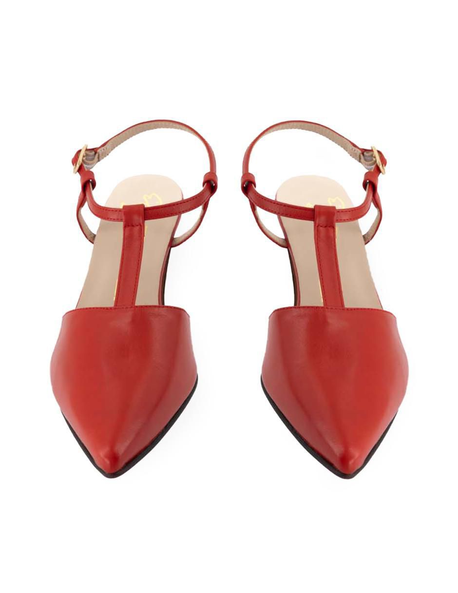 Zapatilla de piel 4
