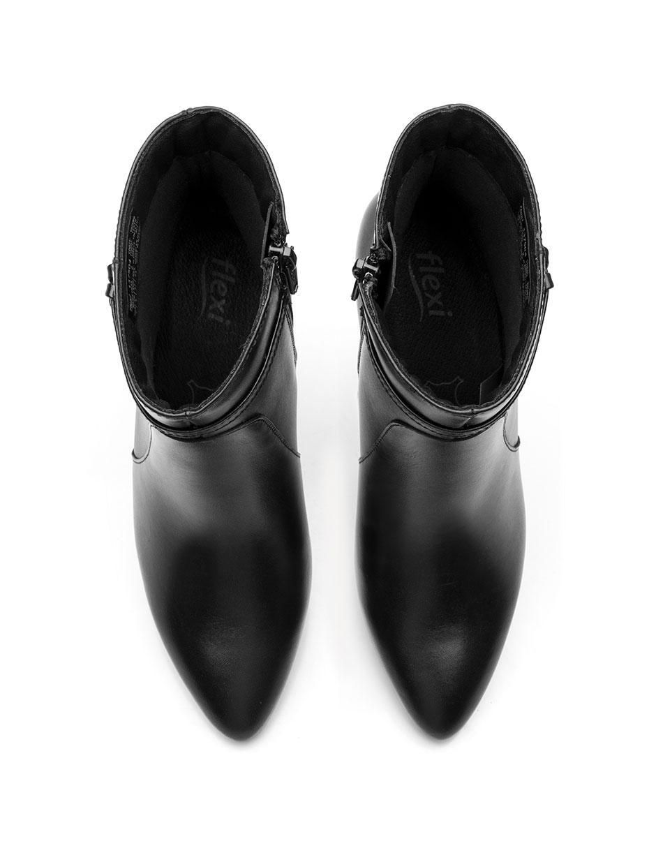 Bota arriba del tobillo de piel para mujer 7