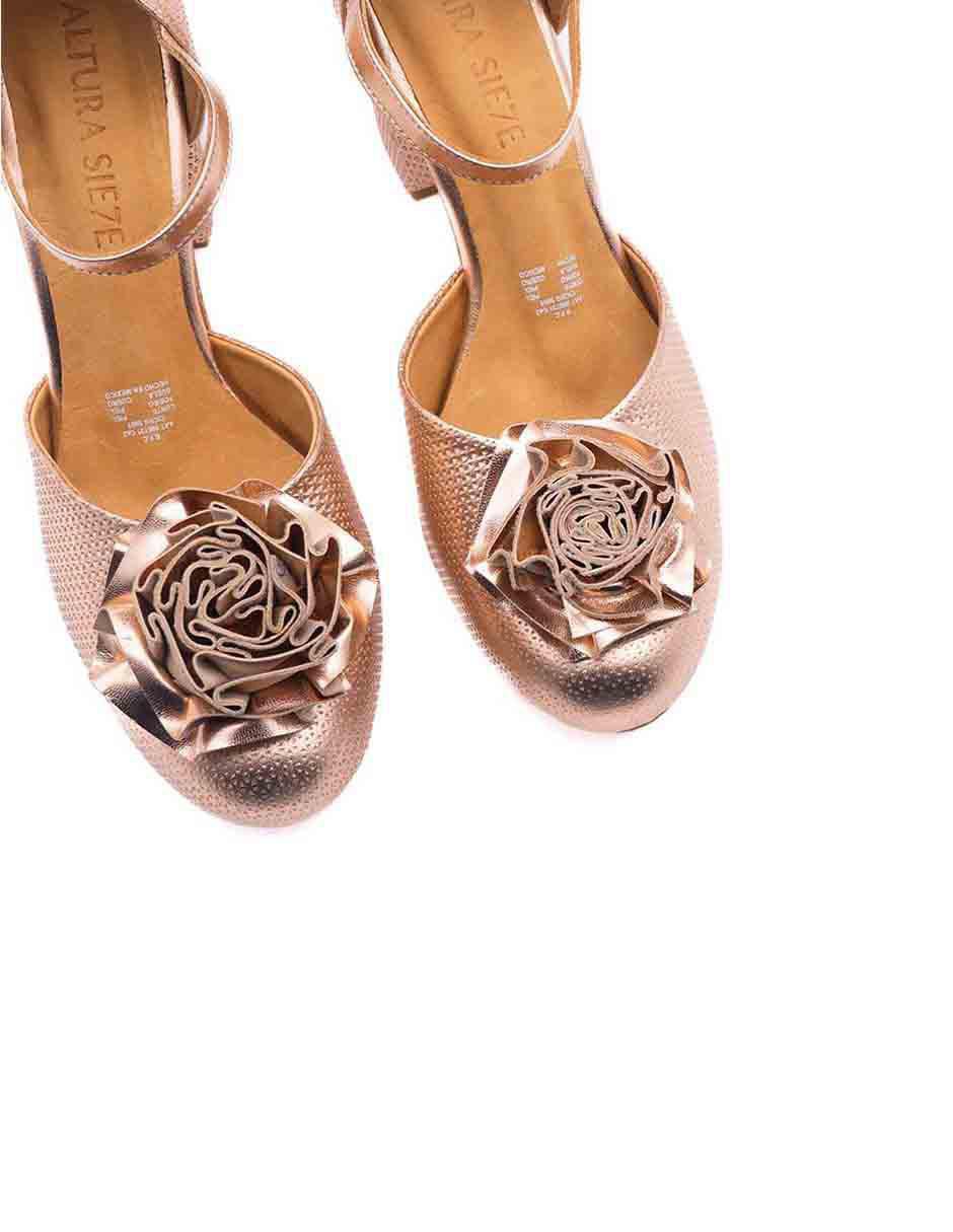 Zapatilla de piel 4