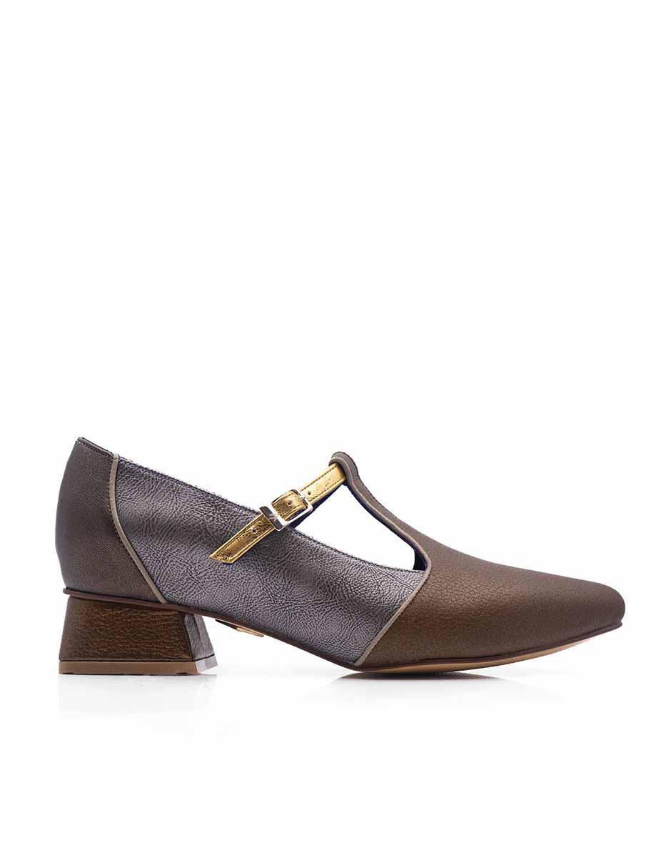 Zapatilla de piel Zapatilla de piel
