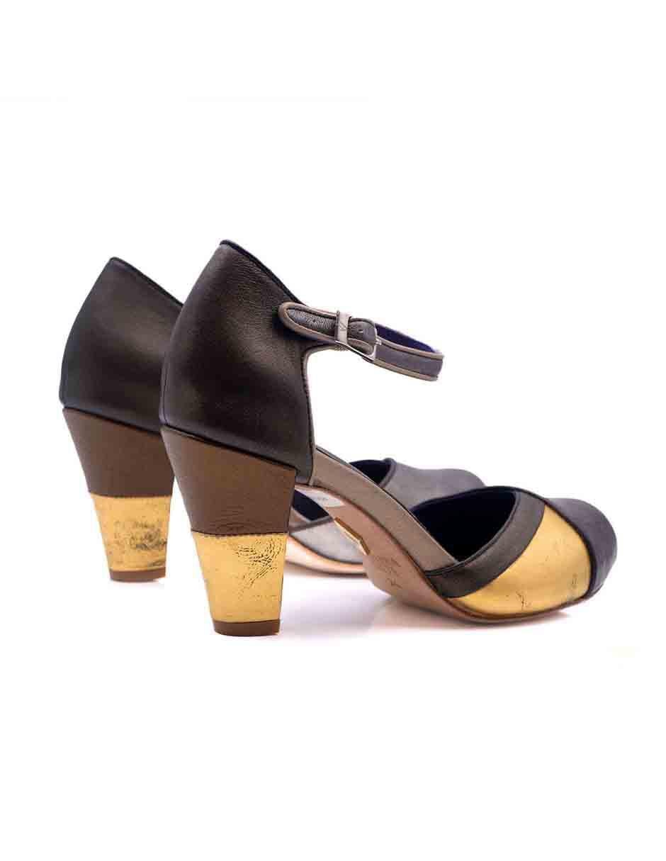 Zapatilla de piel 3