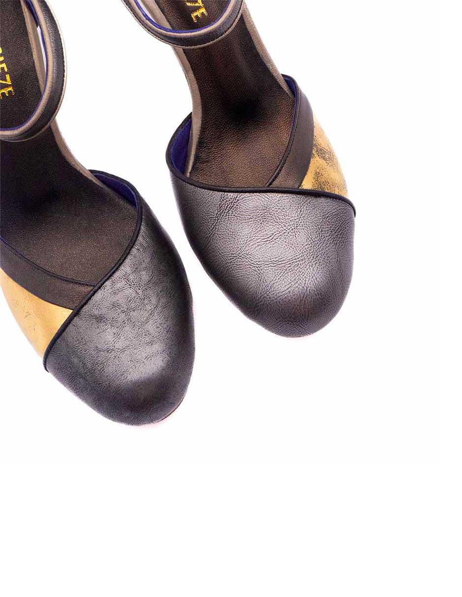 Zapatilla de piel 4