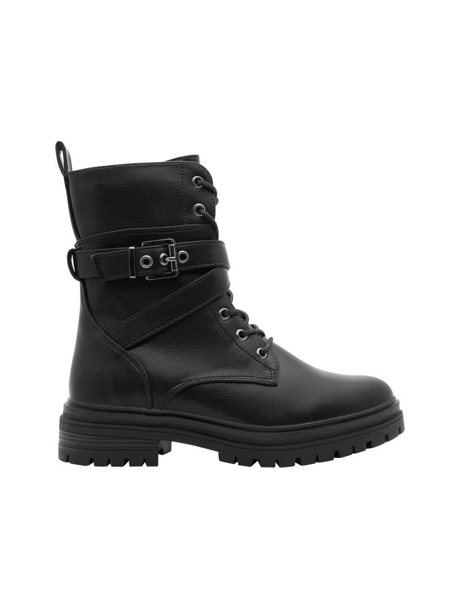 Bota combat arriba del tobillo para mujer 2