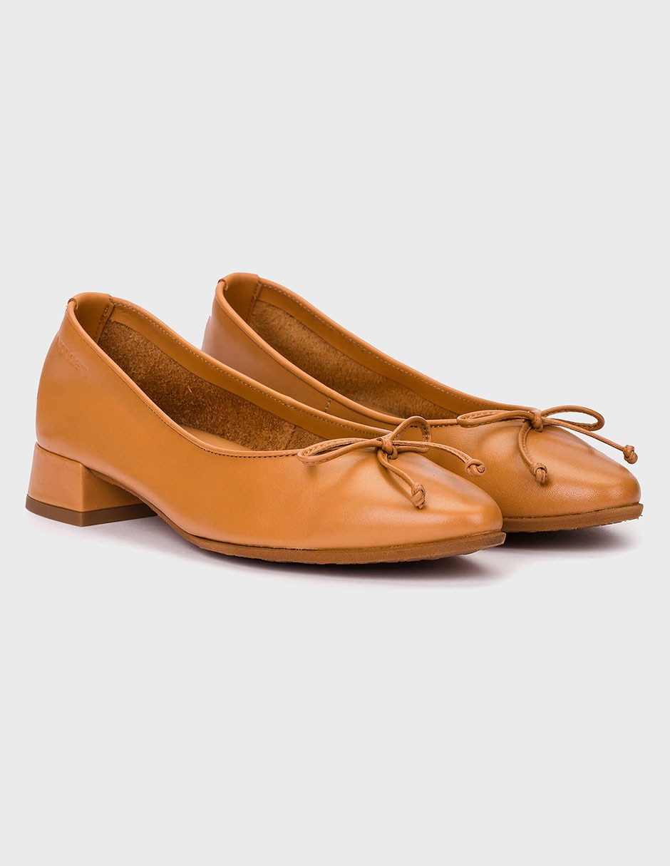 Balerina de piel para mujer 2